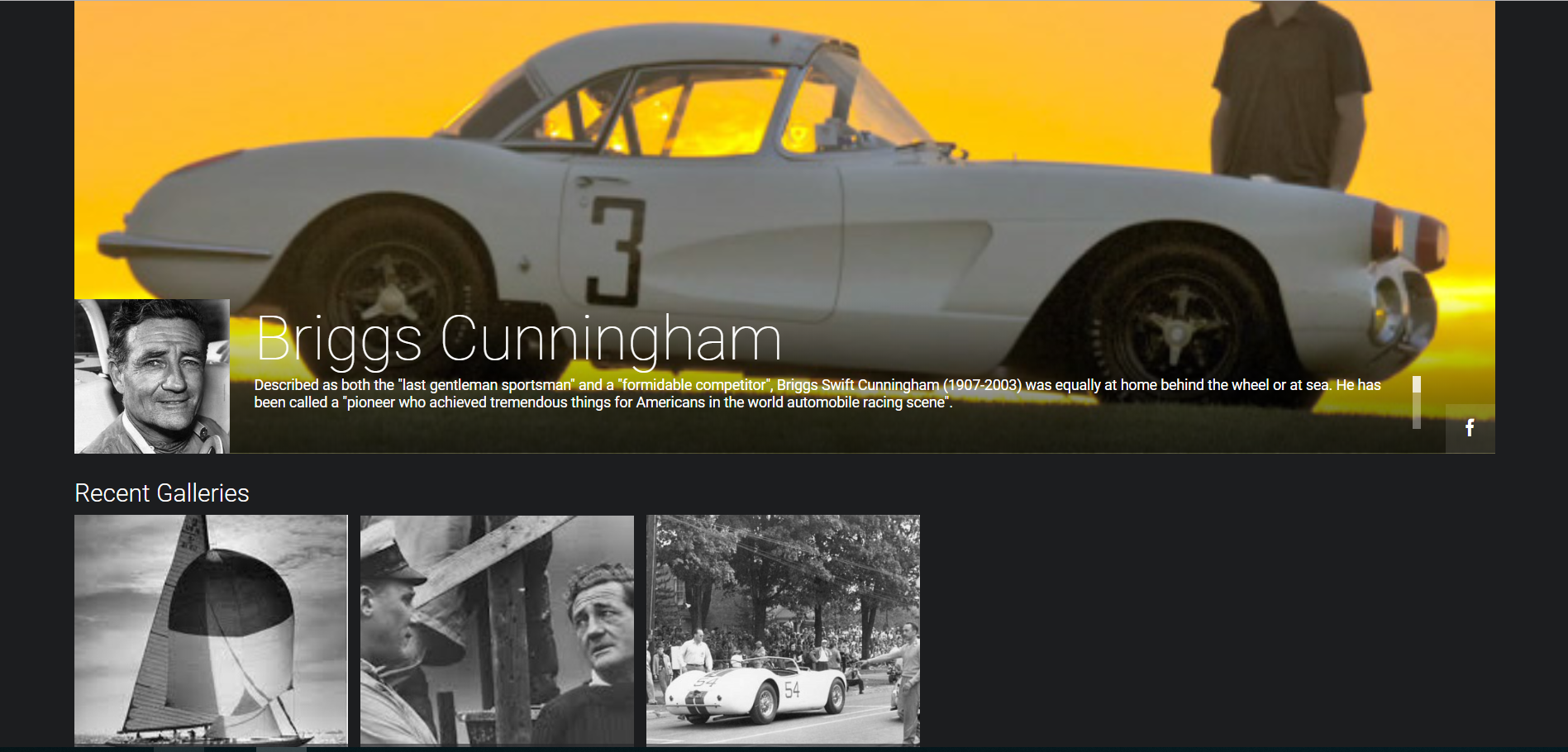 CUNNINGHAM Sports Cars • Briggs Cunningham • Company Logo • Sticker • Decal
